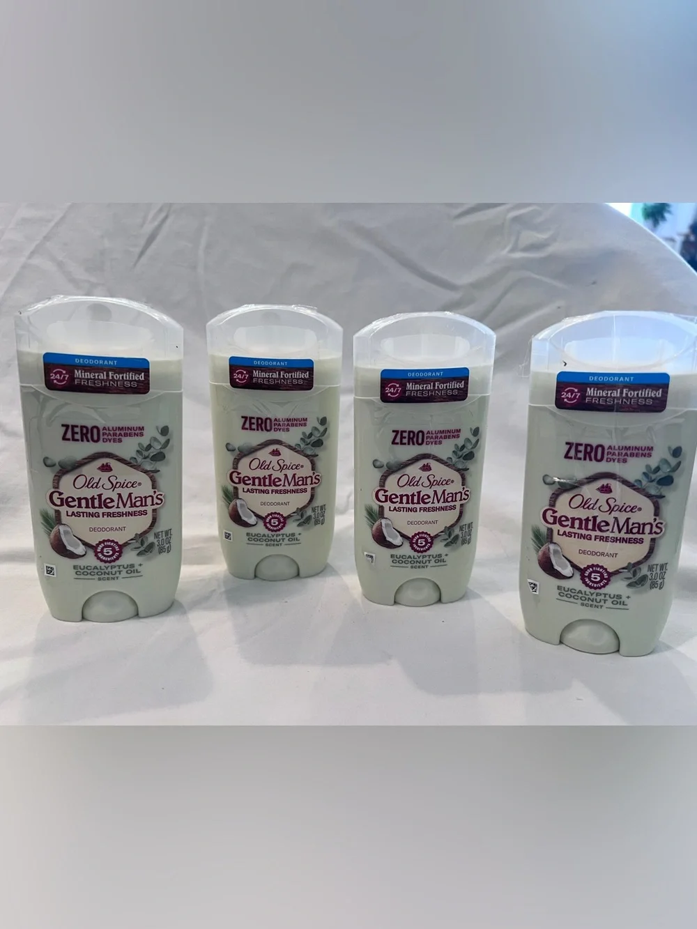 Old Spice GentleMan's Eucalyptus + Coconut Oil Deodorant Stick - Light Green